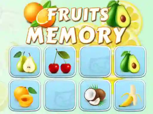 游戏Fruits Memory在线