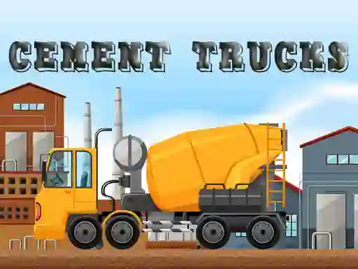 游戏Cement Trucks Hidden Objects在线