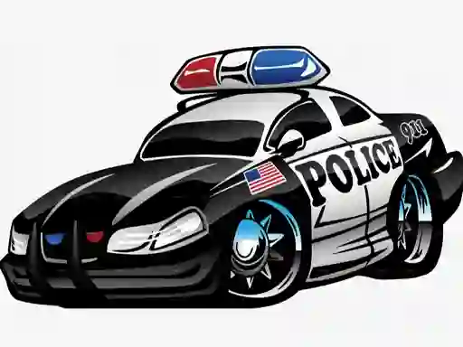 游戏Police Cars Memory在线