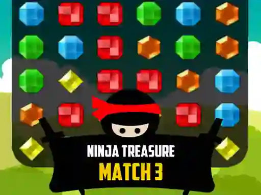 游戏Ninja Treasure Match 3在线