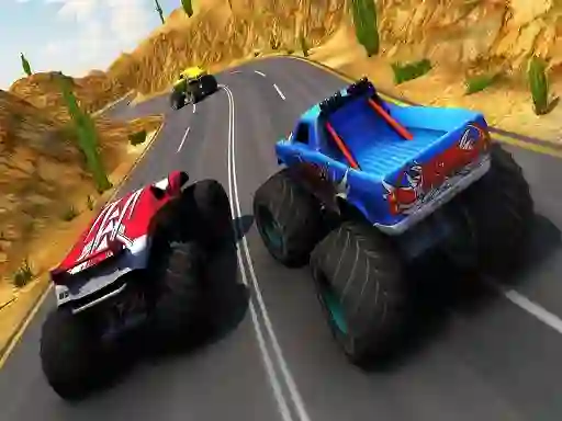 游戏Xtreme Monster Truck & Offroad Fun在线