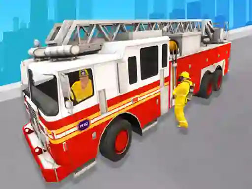 游戏City Rescue Fire Truck Games在线