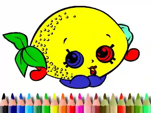 游戏Back To School: Fruits Coloring Book在线