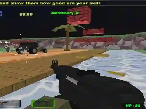 游戏Blocky Combat Strike Zombie Multiplayer在线