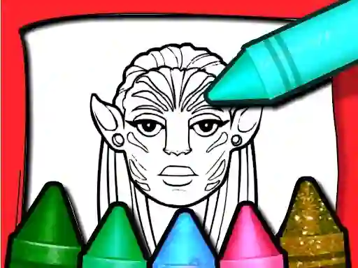 游戏Avatar Coloring Book在线