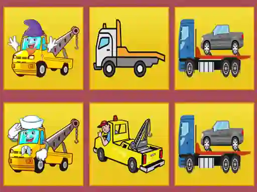 游戏Tow Trucks Memory在线