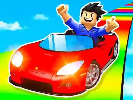 游戏Epic Car Stunt Race Obby在线