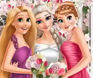 游戏Eliza and princesses wedding在线