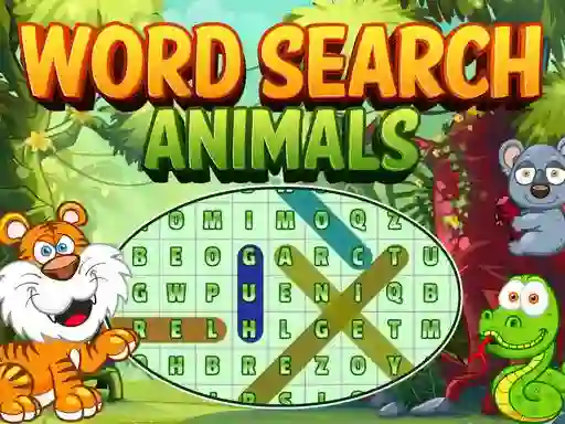 游戏Word Search Animals在线