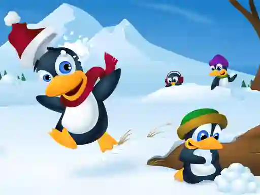 游戏Cute Penguin Slide在线