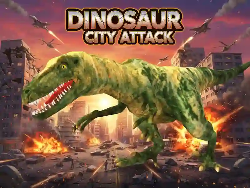 游戏Dinosaur City Attack在线