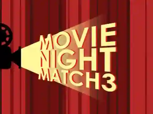 游戏Movie Night Match 3在线