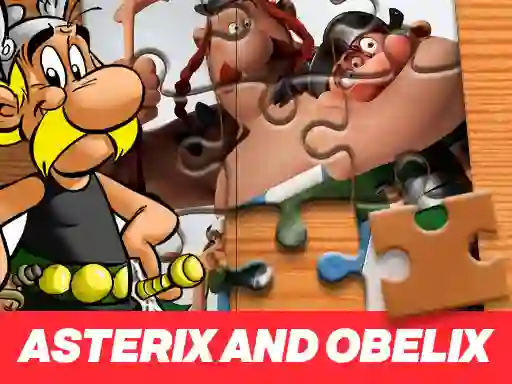 游戏Asterix and Obelix Jigsaw Puzzle在线