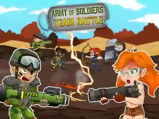 游戏Army of soldiers: Team Battle在线