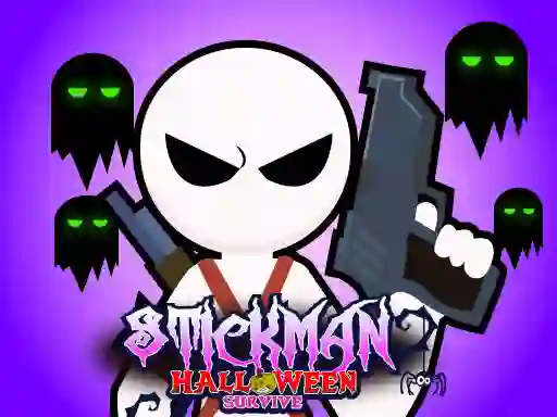 游戏Stickman Halloween Survive在线