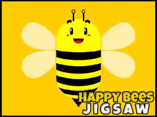 游戏Happy Bees Jigsaw在线