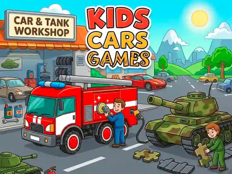 游戏Kids Cars Games在线