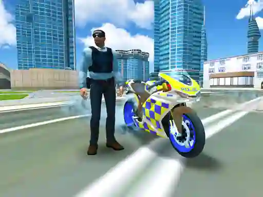游戏Police Motorbike Traffic Rider在线