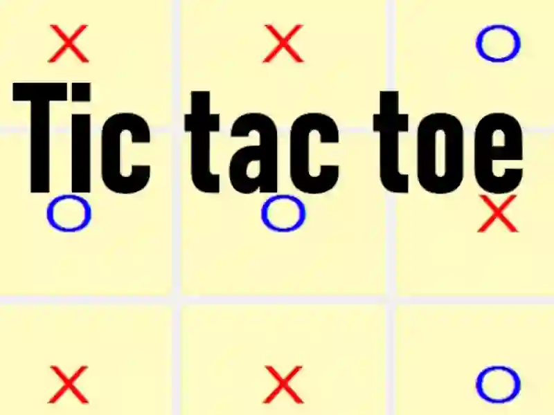 游戏Tic tac toe在线