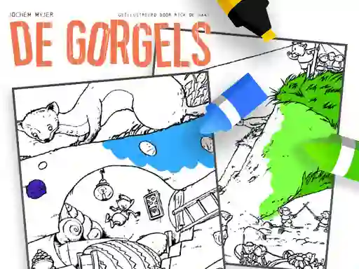 游戏Coloring Gorgels在线