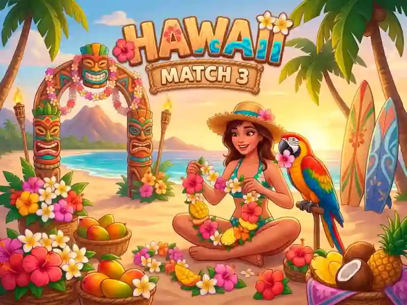 游戏Hawaii Match 3在线