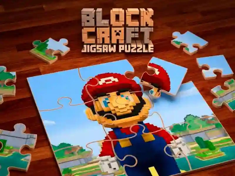 游戏Block Craft Jigsaw Puzzle在线