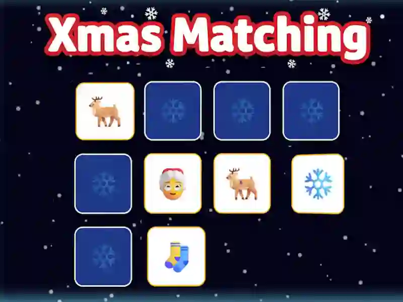 游戏Xmas Matching在线