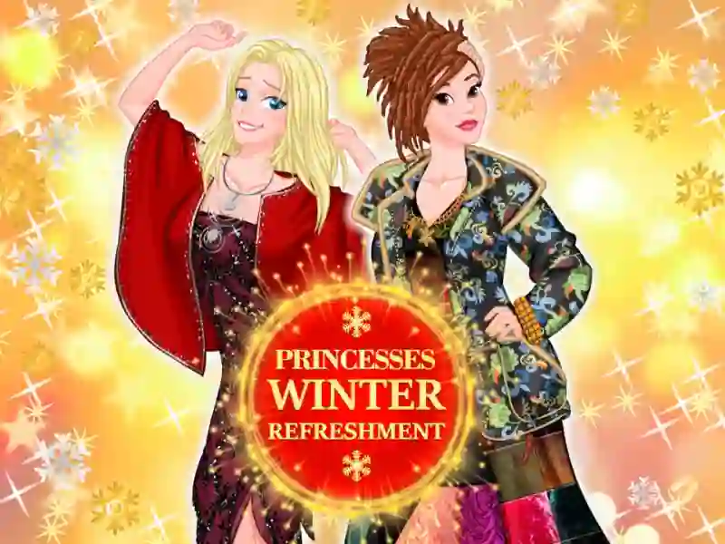游戏Princesses winter refreshment在线
