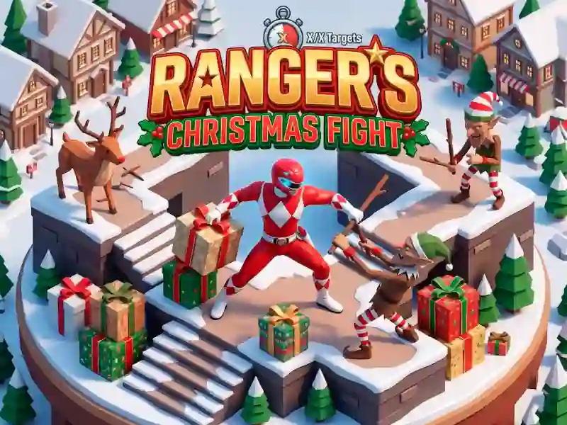游戏Power Rangers Christmas run在线