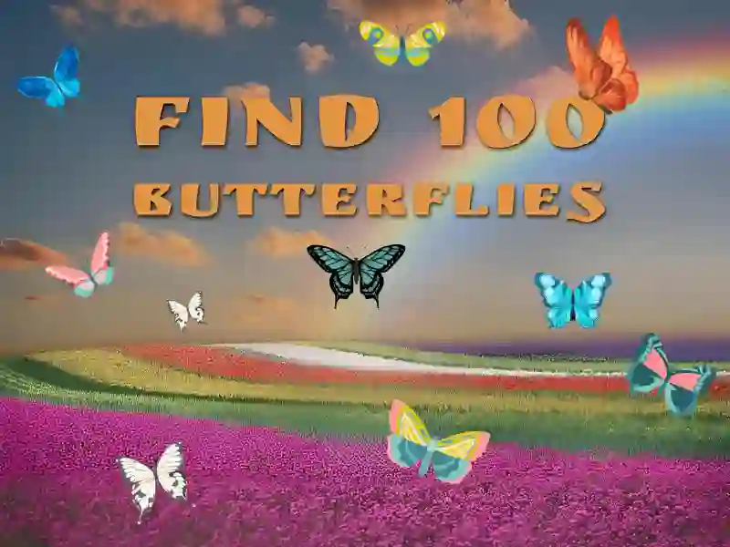 游戏Find 100 butterflies在线