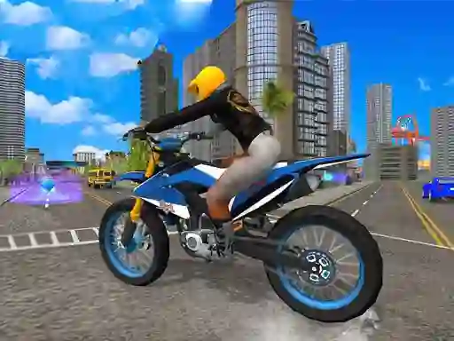 游戏City Bike Stunt Racing在线