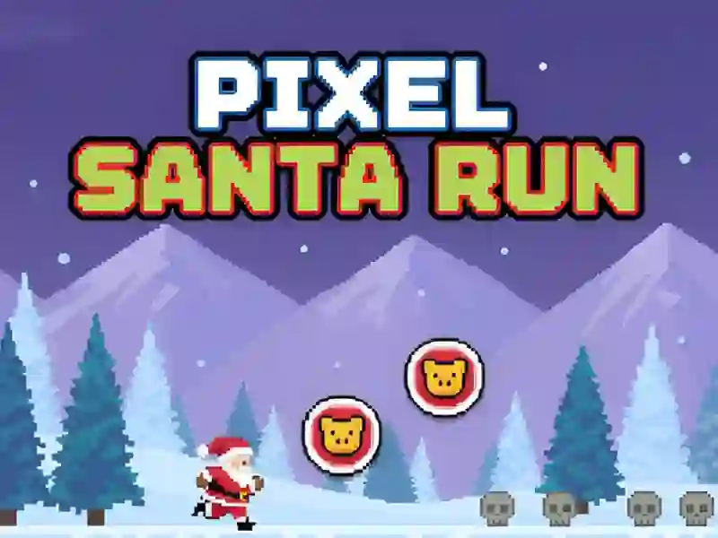 游戏Pixel Santa Run在线