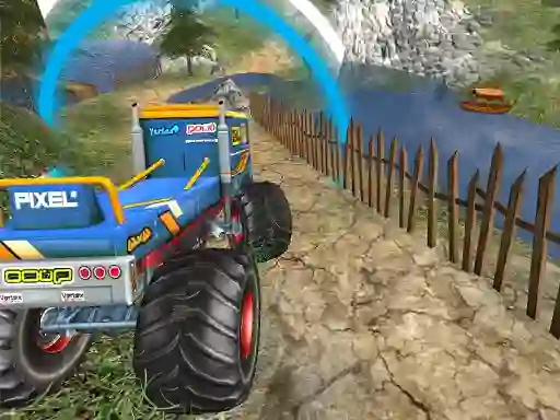 游戏Monster Truck Offroad Driving Mountain在线