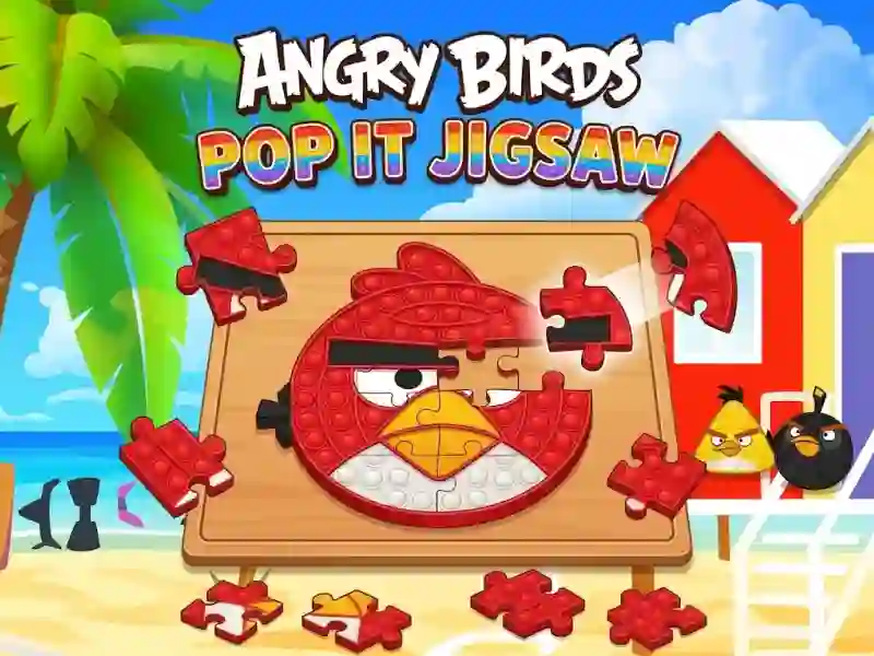 游戏Angry Birds Pop It Jigsaw在线
