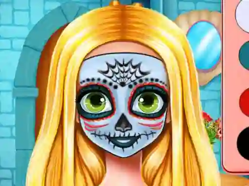 游戏Sister's Halloween Face Paint在线