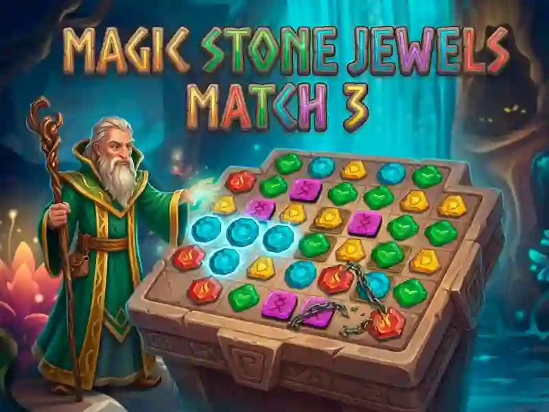 游戏Magic Stone Jewels Match 3在线
