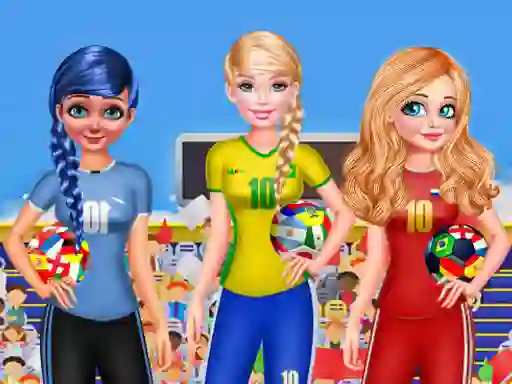 游戏BFF Princess Vote For  FIFA 2018 Quarter Finals在线