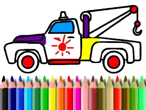 游戏Back To School: Trucks Coloring在线