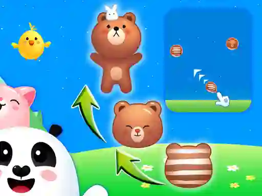 游戏Animal Merge: Bubble Shooter在线