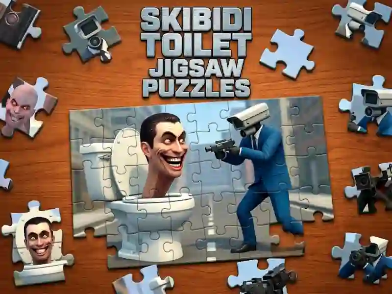 游戏Skibidi Toilet Jigsaw Puzzles在线