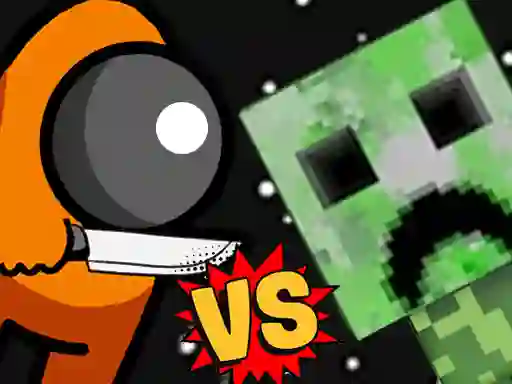游戏Among vs Creeper Fight在线