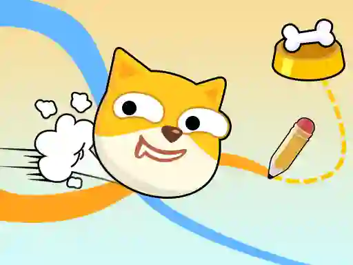 游戏Doge Rush Draw Home Puzzle在线