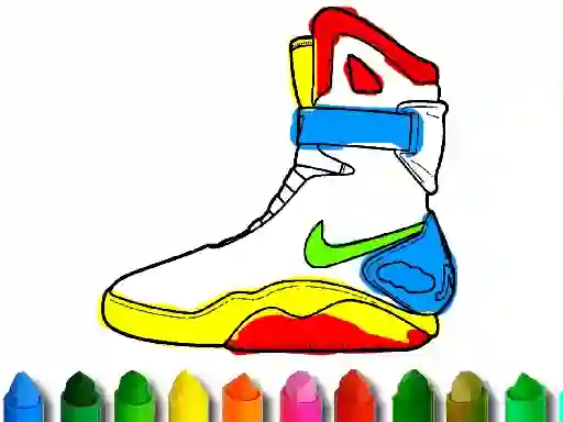 游戏Back To School: Shoe Coloring在线