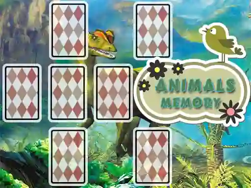 游戏Animals Cards Memory在线
