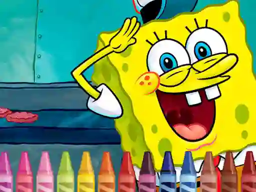 游戏Sponge Bob Coloring在线