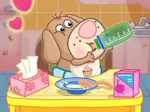 游戏Hippo Baby Care Game在线