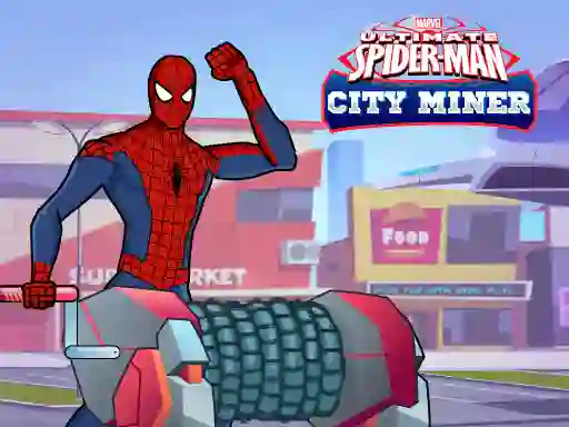 游戏Spiderman Gold Miner在线