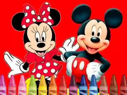 游戏Mickey Mouse Coloring在线