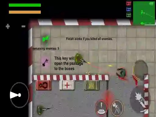游戏Zombie War 2D在线