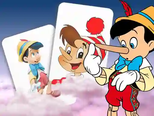 游戏Pinocchio Memory card Match在线